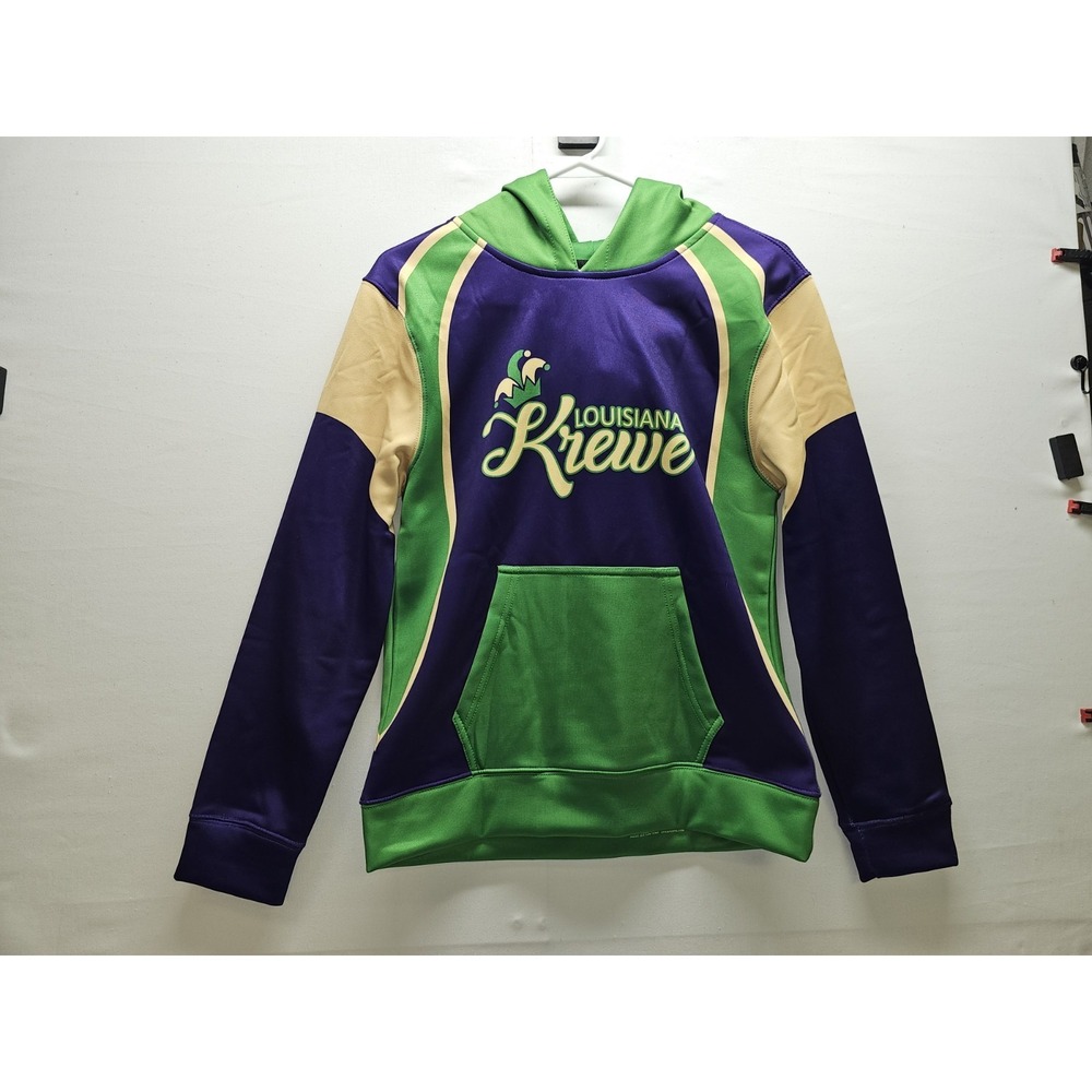 Kids Louisiana Krewe Soccer Performance Hoodie‎ Youth Medium